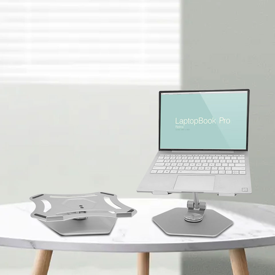 360 Degree Rotating Aluminum desktop desk foldable Multi Angle Tablet PC adjustable ergonomic laptop stand computer desks