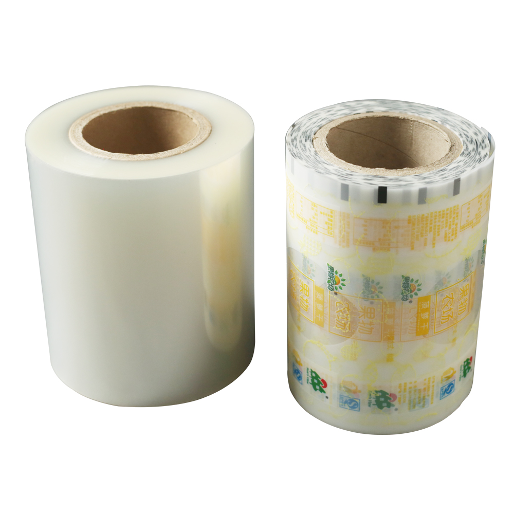 Heat Hot Sealing Flexible Laminating LDPE MET CPP PP PE PET Clear Film Soft Touch Materials For Chips Packaging
