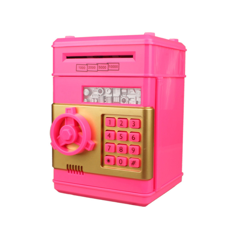 Electronic Piggy Bank для Children, Automatic Teller Machine, Creative Cartoon ATM, Savings Box, Coin Password