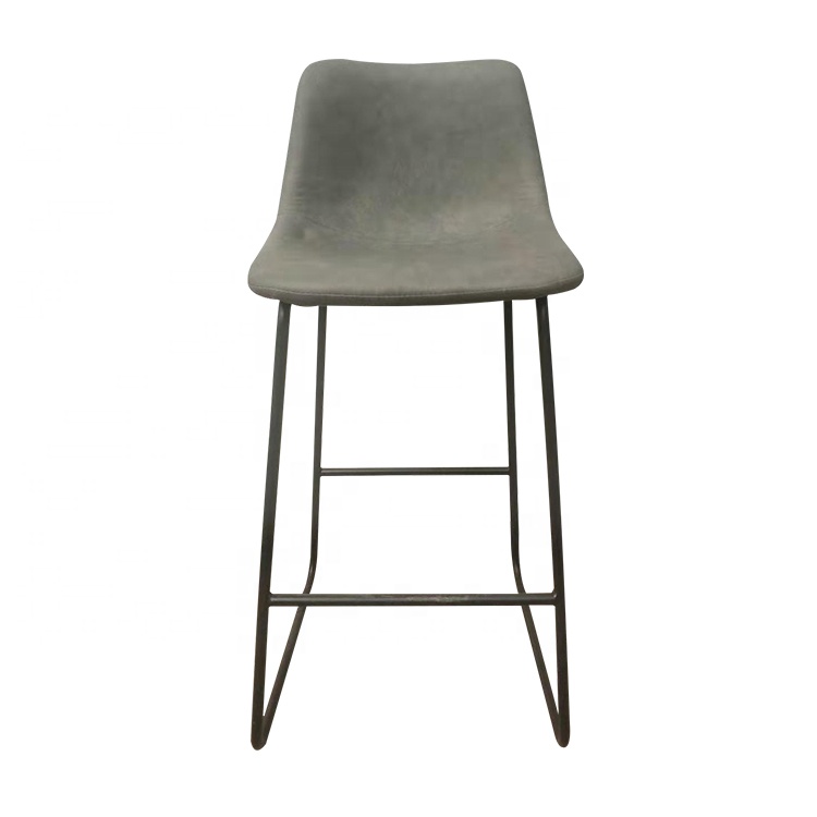 Modern Home Furniture Vintage Metal Legs Bar Stool Chair