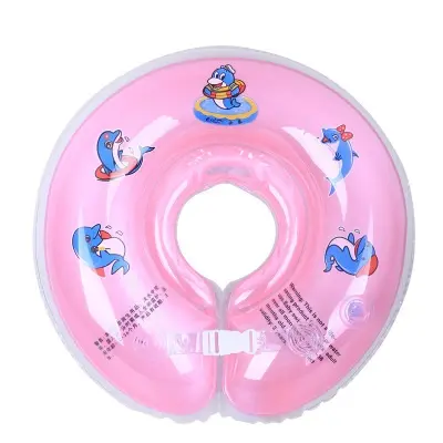 Customized Soft PVC Inflatable Baby Swimming Neck Ring