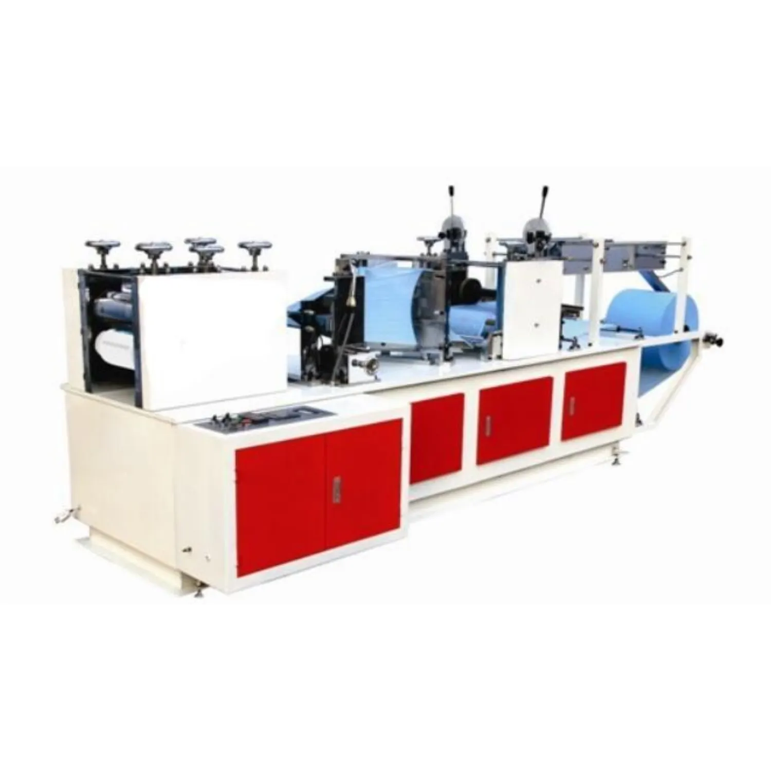 high quality disposable manufacture non woven automatic shoe cover making machine