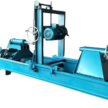 Log lathe log peeling machine round beam machine ancient building wood beam machine large diameter wood lathe