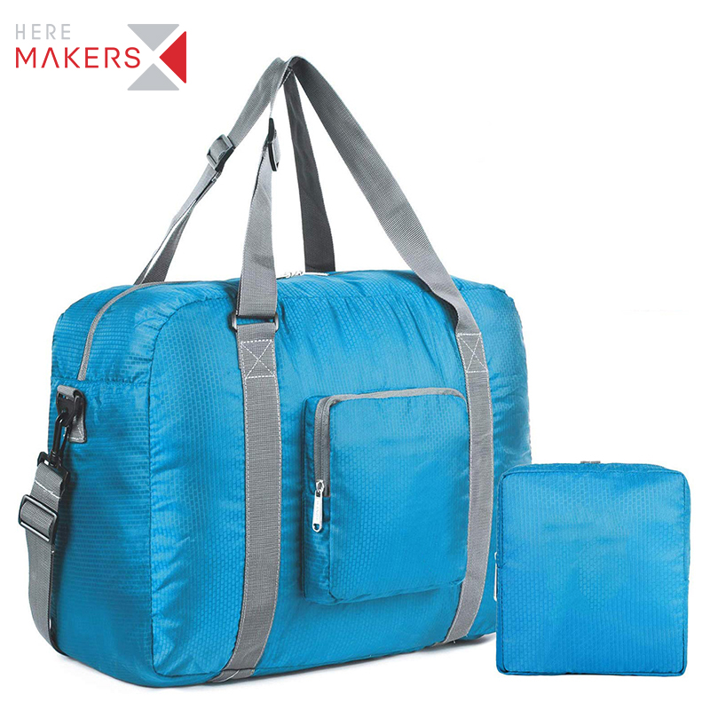 Manufacturer Custom Polyester Waterproof Gym Travel Sport Zipper Luggage Tote Duffle Bag
