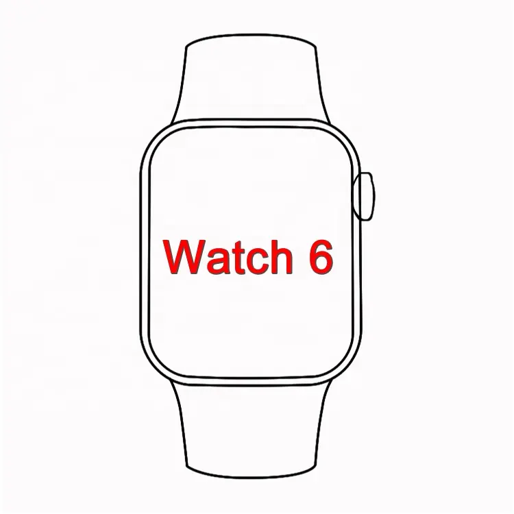 Original Logo A2292 Smartwatch 6 Series Ap Watch Clone PK K16 K17 HT22 Pro HT66 HT99 ZQ100 H6 Smart Watch