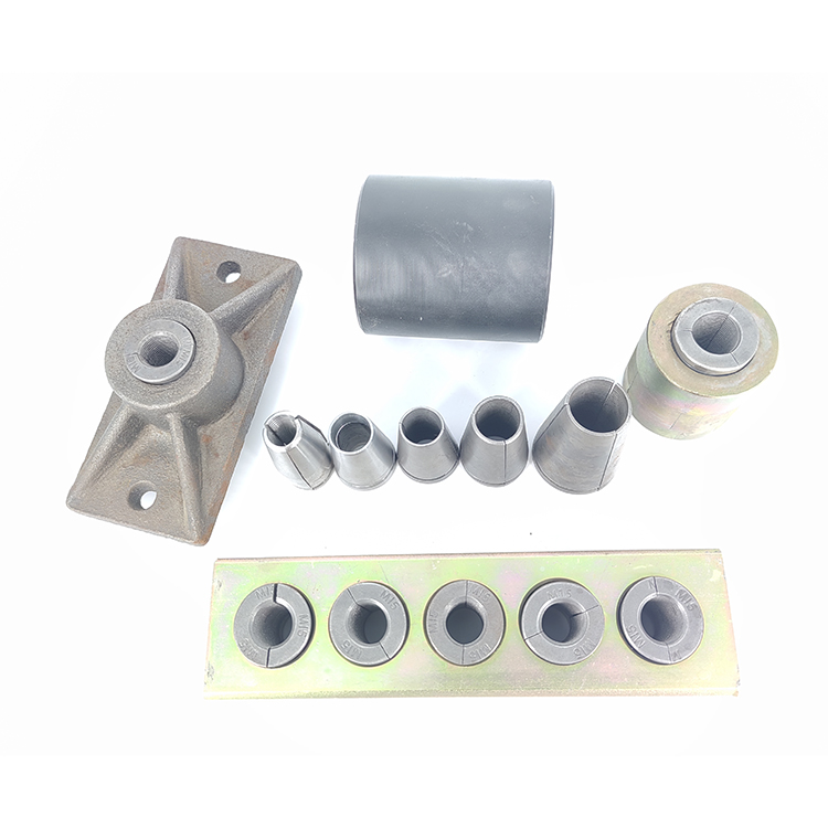 Factory price metal Material Prestressed Wedge Barrel Wedge Anchor Head