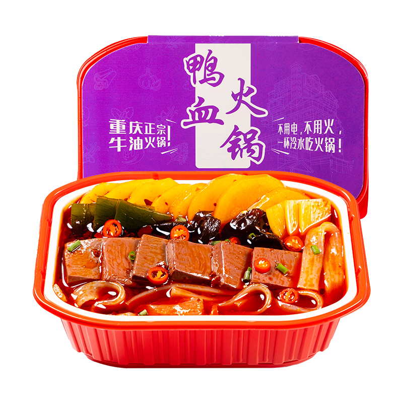 Laweike Simida 298 г утка, оптовая продажа, пища с пряным вкусом, самонагревающийся мгновенный горячий горшок