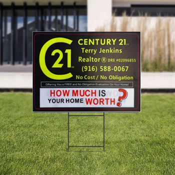 Full Color Custom Printed pp Corrugated Plastic Signs