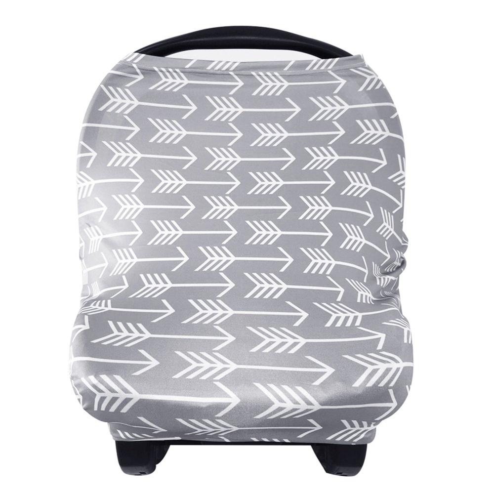 Low MOQ Breastfeeding Scarf-Baby Car Seat, Shopping Cart, High Chair, Stroller Cover-Soft Smooth Breathable-Can be Customized