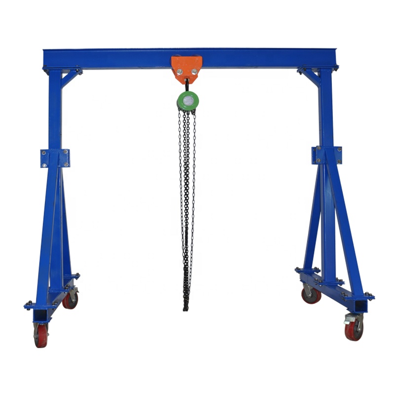 5ton gantry crane price Fast dismantling installation 360 Degrees Rotary 2T 3T 5T Small Electric Portable Mobile Gantry Crane