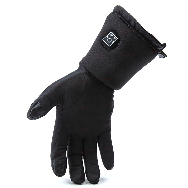 7.4V Rechargeable Battery Heated Motorcycle Gloves Liner Outdoor Activities Thermo Gloves