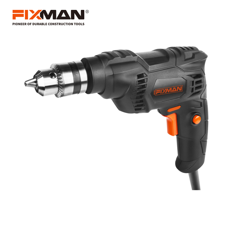 Долговечная электрическая дрель FIXMAN 500 Вт, сверлильные инструменты