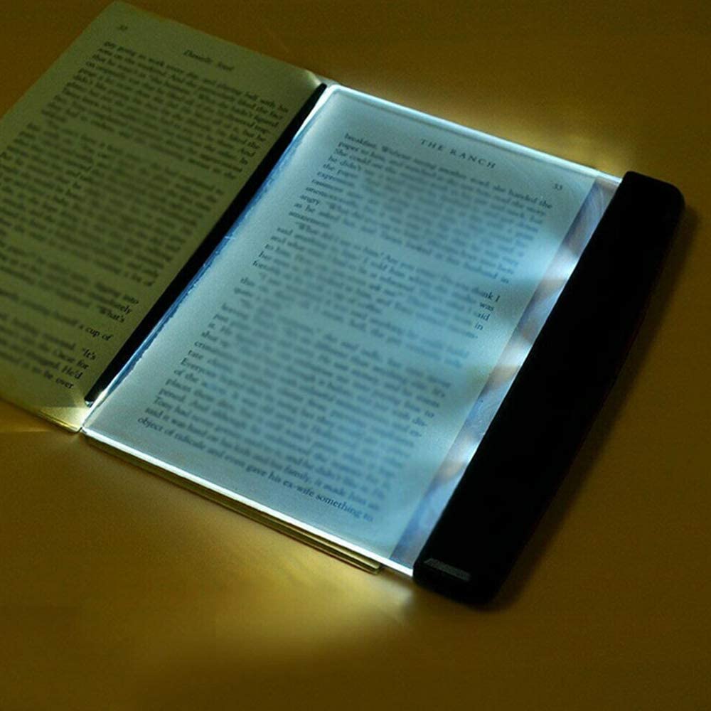 Портативный светодиодный светильник для чтения книг, панельный светильник с защитой глаз для чтения, ночное освещение, защита глаз для общежития