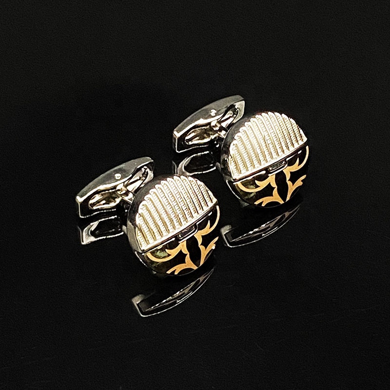 2021 New Design Fashion Dress Shirts Men Cufflinks For Engagement Gift