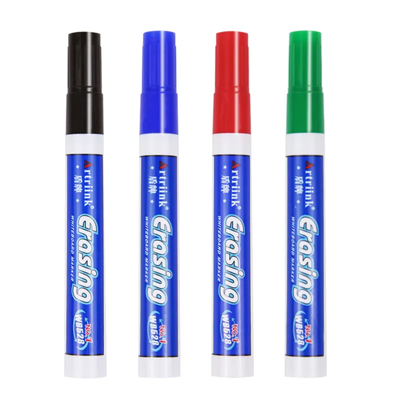 ARTRIINK WB-528 MultiColor Dry Erase high performance WhiteBoard Black Marker Pen Set