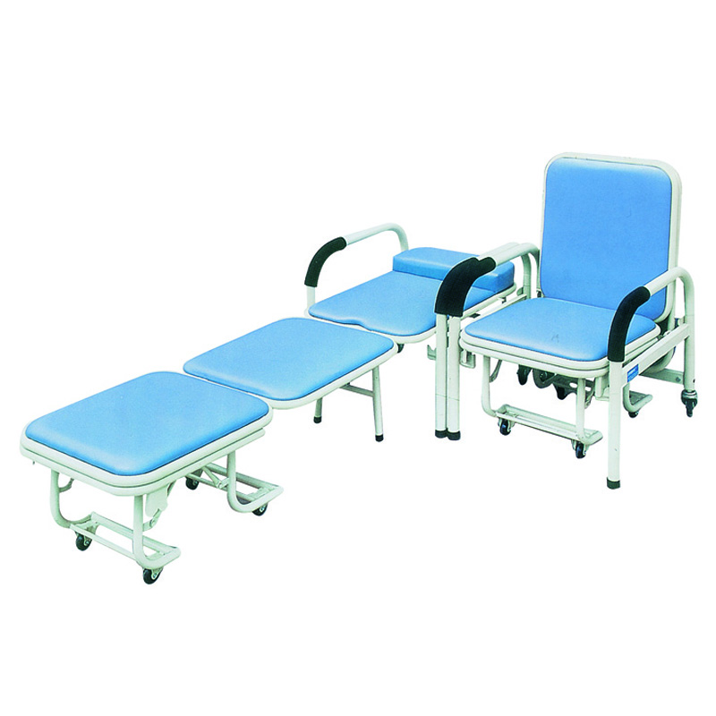 Hot sale Hospital Accompanying Chair Sleeping Folding Chair Portable Chair Bed