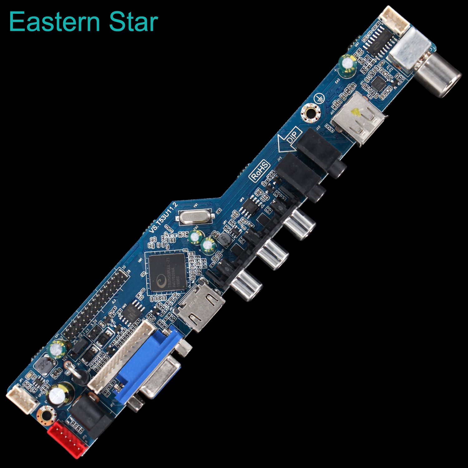 Восточная звезда универсальная ТВ основная плата с lvds VS. T53U11.2