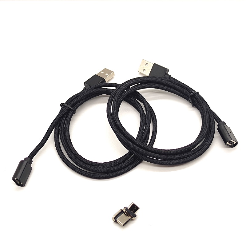 3A 5V Магнитный Micro usb-кабель для быстрой зарядки длиной 1 м