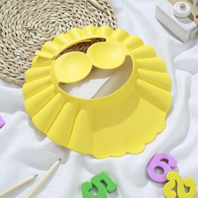 Wholesale Promotional Safe Eva Foam Favors For Kids Bath Wash Shower Shampoo Caps Baby Shower Caps