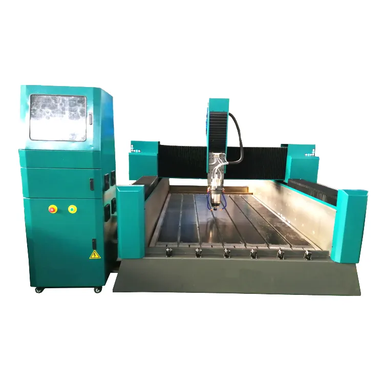 Marble Engraving Machine Multifunction 3 Axis Marble Granite Countertop Sink Hole Cutting Polishing Machine CNC Router Stone Carving Engraving Machine