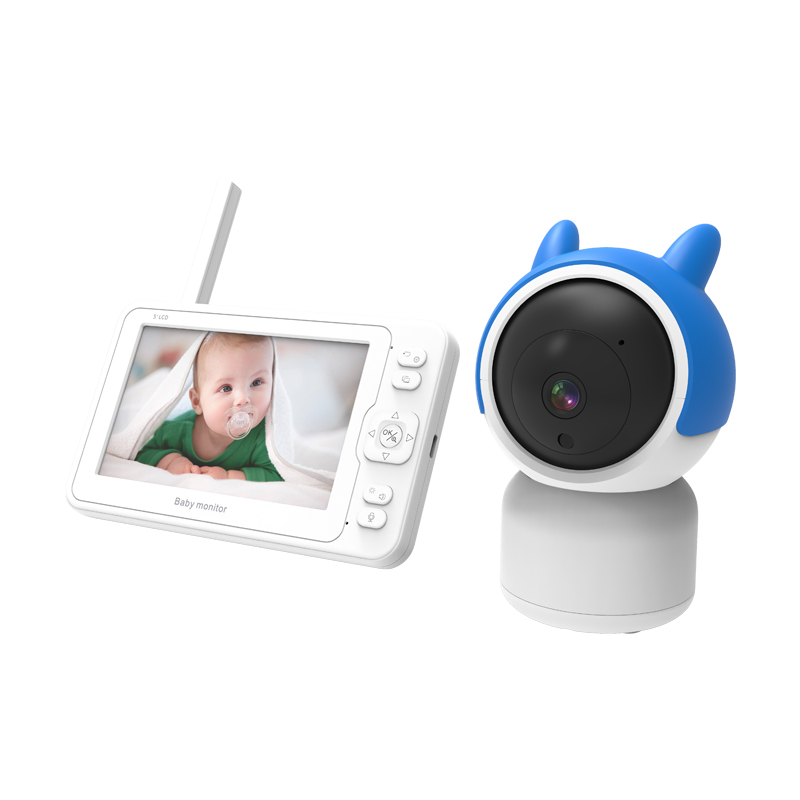 Детский монитор ночного видения беспроводная видеокамера Audio1080P HD, Wi-Fi, Babyfoon Met камера Смарт держатель радионяня