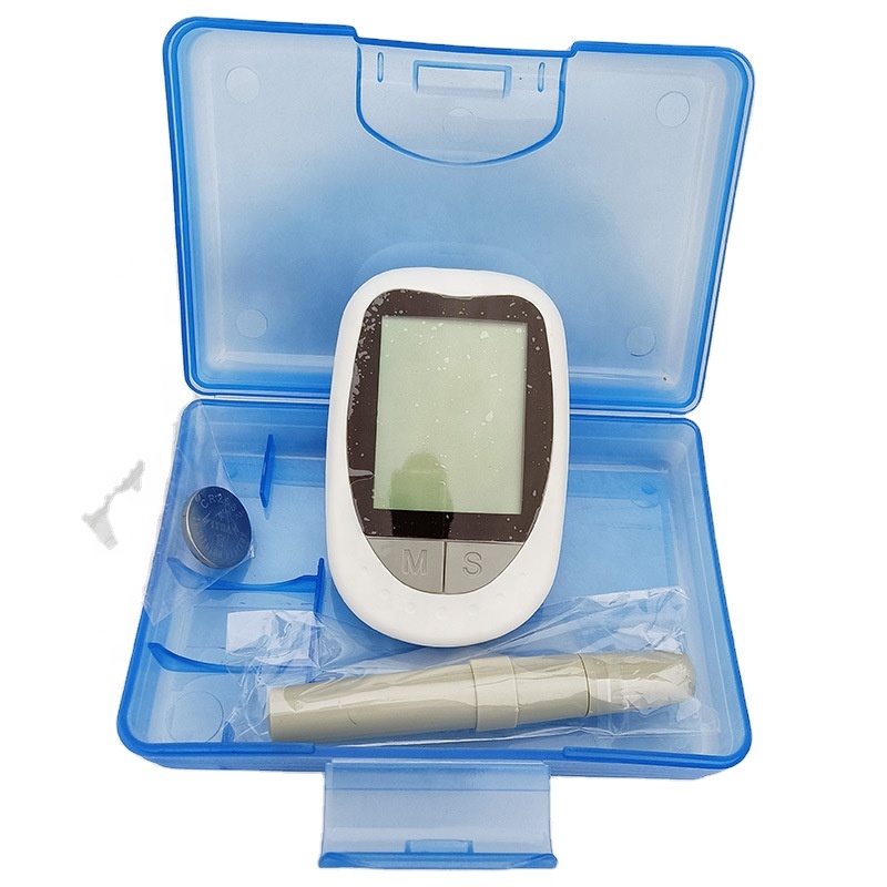 Quick Testing Glucose Meter in Blood Testing Equipment Blood Sugar Sensor Diabetes Testing Portable