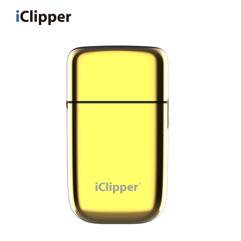IClipper-TX1 беспроводные металлический двойной Фольга бритвы для мужчин Профессиональный Фольга бритвы orihead электрическая бритва для мужчин из алюминия
