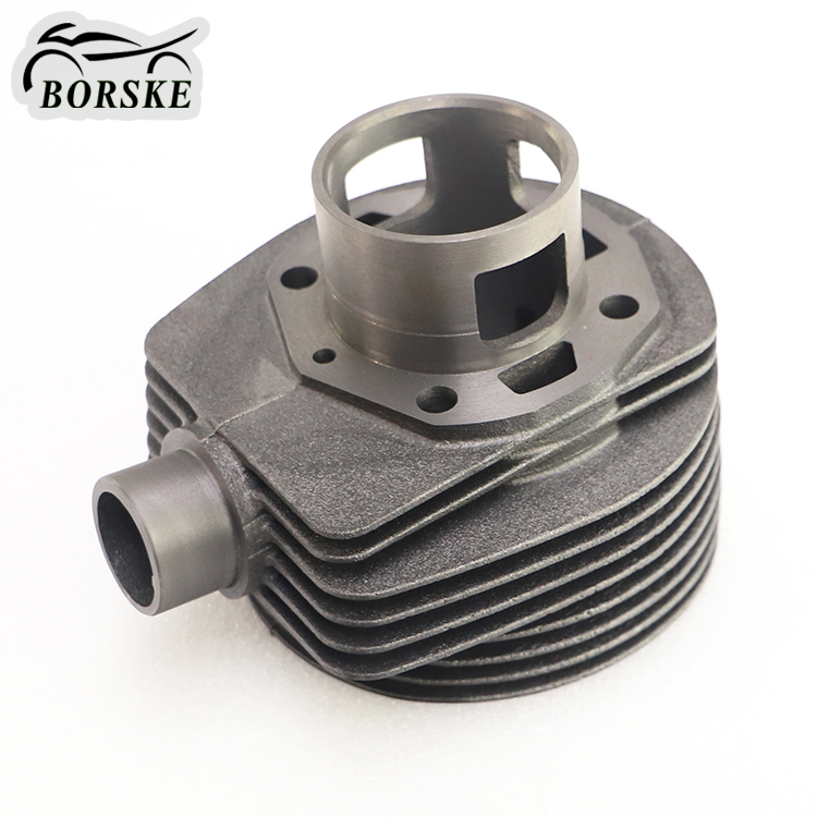 Motorcycle cylinder 2 3 5 hole port barrel piston 57 bore diameter scooter cylinder for Piaggio Vespa 150