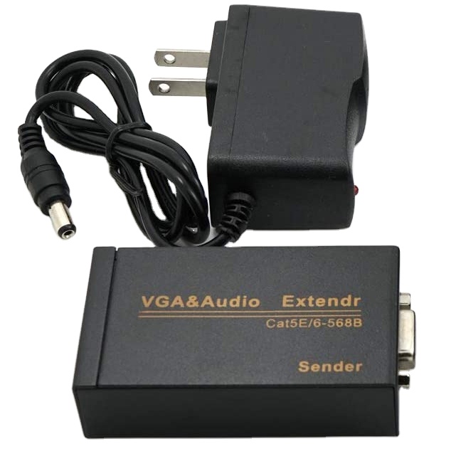 Удлинитель VGA по Заводской Цене 100 м, удлинитель кабеля Ethernet Rj45, адаптер Hdmi-VGA