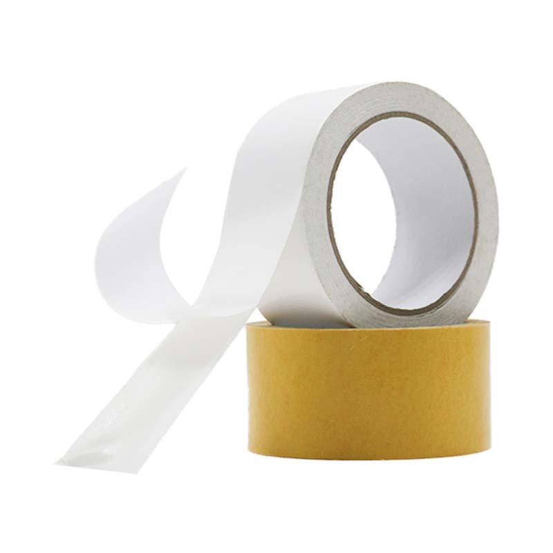 White double sided fabric adhesive tape for carpet fixing