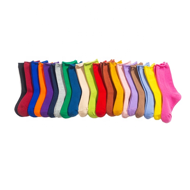 Wholesale New Arrival Bubbles Socks High Quality Breathable Baby Socks Solid Color Trendy Childrens Socks
