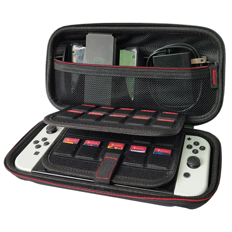 Чехол для переноски совместимый с Nintendo Switch Oled консоль адаптер Кабели переключатель аксессуары