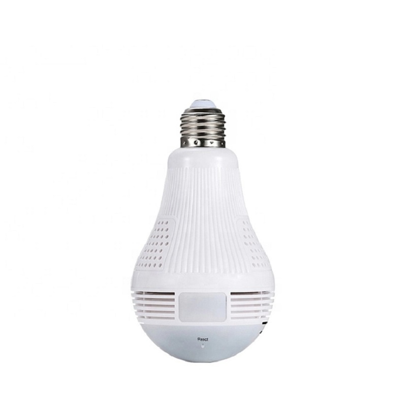 Hot Selling wireless 360 degree panoramic cctv camera Light Bulb vr camera WIFI IP camera
