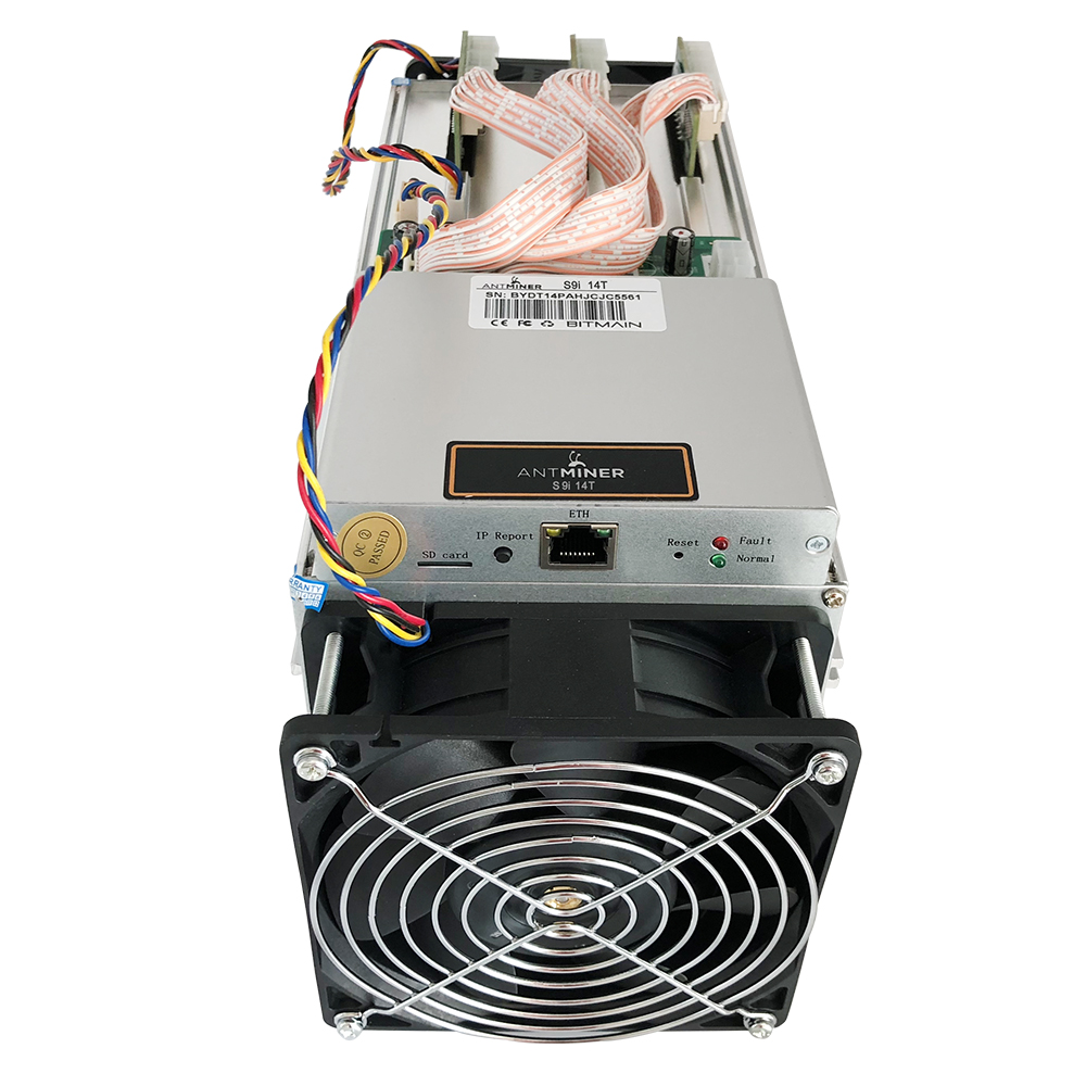 Antminer s9 13,5 T 14t используется с psu antminer Используется вторая рука antminer s9 btc mining miner