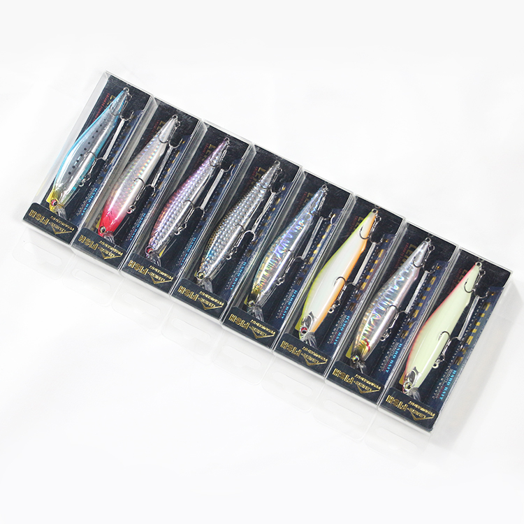 High Quality Fishing Spinner Lure Bass Fishing Bait Spoon Lure Hook Lure bait silver knife-2