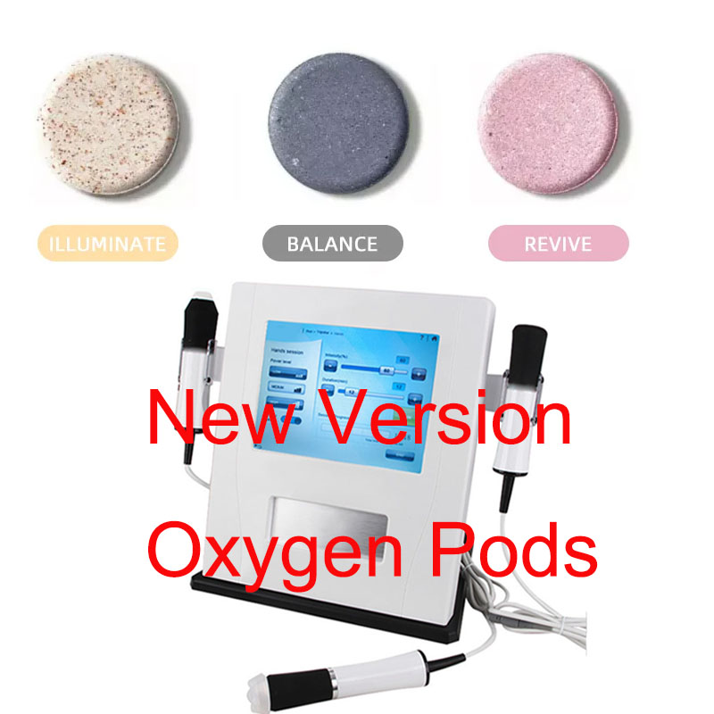 CO2 VITAMIN C Detox Oxygen Pods Bubble Machine Consumable Capsule Serum Gel for Skin Balance illuminate Revive