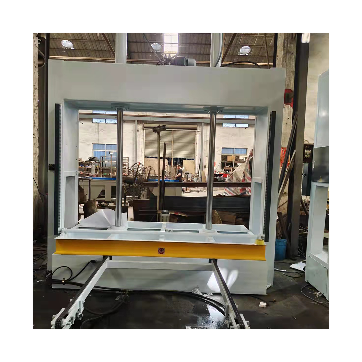 Automatically Pur Hot Melt Glue Woodworking Panel Furniture Pur Lamination Line
