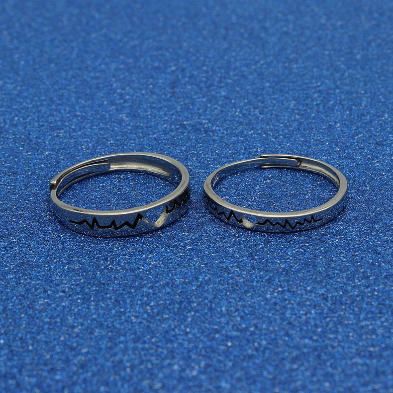 Ready to Ship Wholesale Silver Rings Vintage Jewelry Men Ring with Zircon