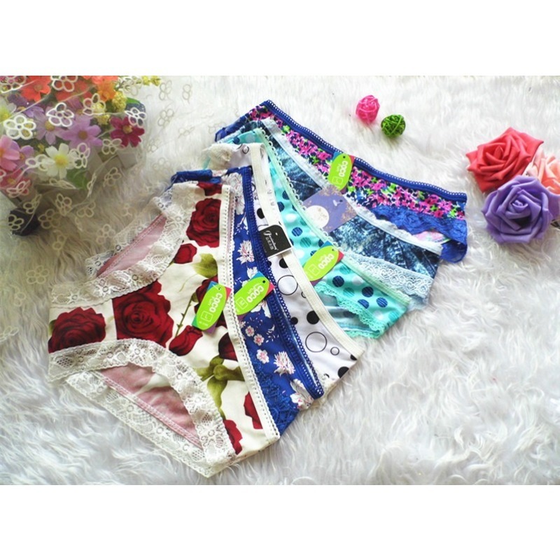 One piece perspective mixed Lace Sexy Panties Low price clearance sale of high-quality inventory underwear t-pants