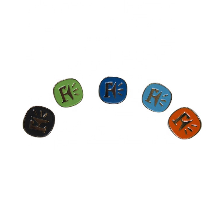 Manufacturer OEM Promotional Advertising Gift Name Pin Badge Holder Custom Shape Lapel Pin