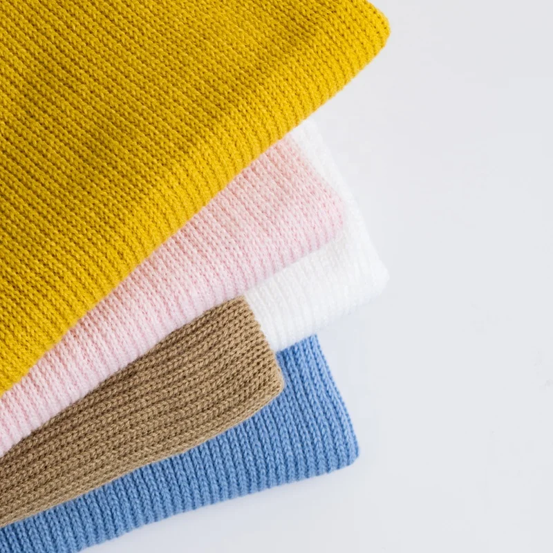 Hot selling solid color knitted fabric 100% acrylic 400gsm environmentally friendly renewable fabric