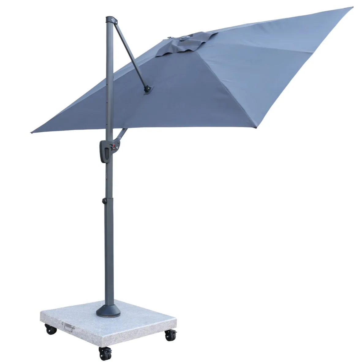 Cheap High Quality Cantilever Rotating Garden Fancy Design Umbrella Outdoor Patio Commercial Umbrella Heavy Duty Garden Parasol