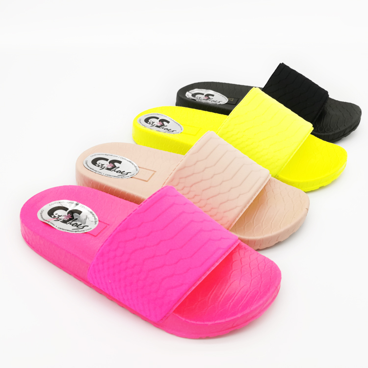 2021 custom women summer sandals slippers for women fashion flat Beach shoes