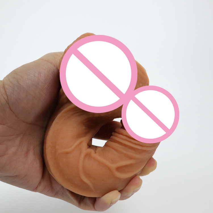 Liquid Silicone Artificial Penis Huge Realistic Dildo With Suction Cup toys For Woman