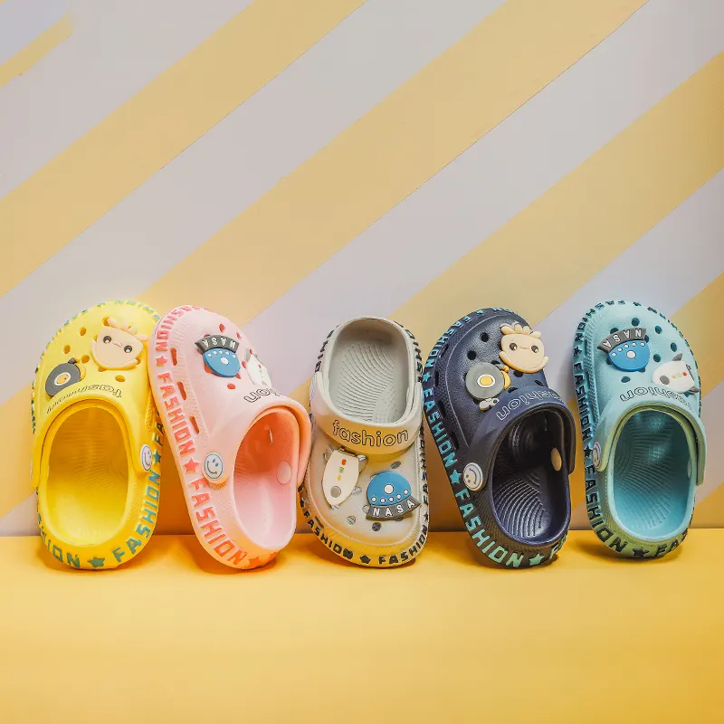 Baby Sandals for Boys And Girls Cartoon Kids Shoes Summer Toddler Flip Flops Children Home Slippers Beach Slippers