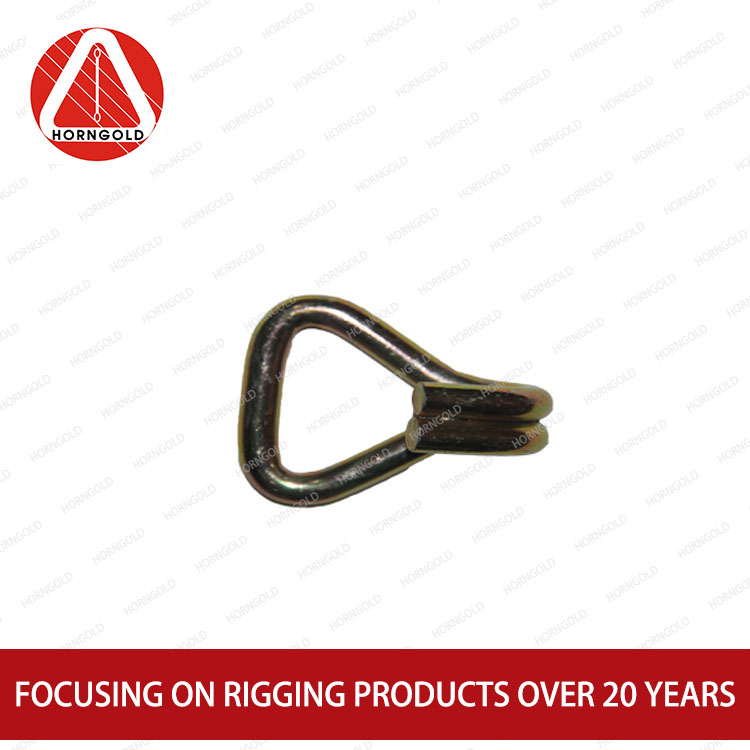 35 mm Cargo Lashing Flat Double J Wire hook
