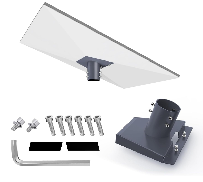 Starlink Gen 3 Starlink Standard V3 Pipe Adapter Base For Pole Mount Adapter Standard Dish Mount Plate