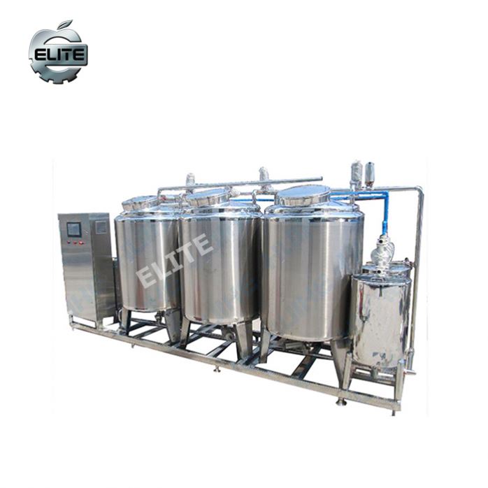 CIP Cleaning System CIP Washing Machinery for Tea Drinks Beverage Milk Production Line