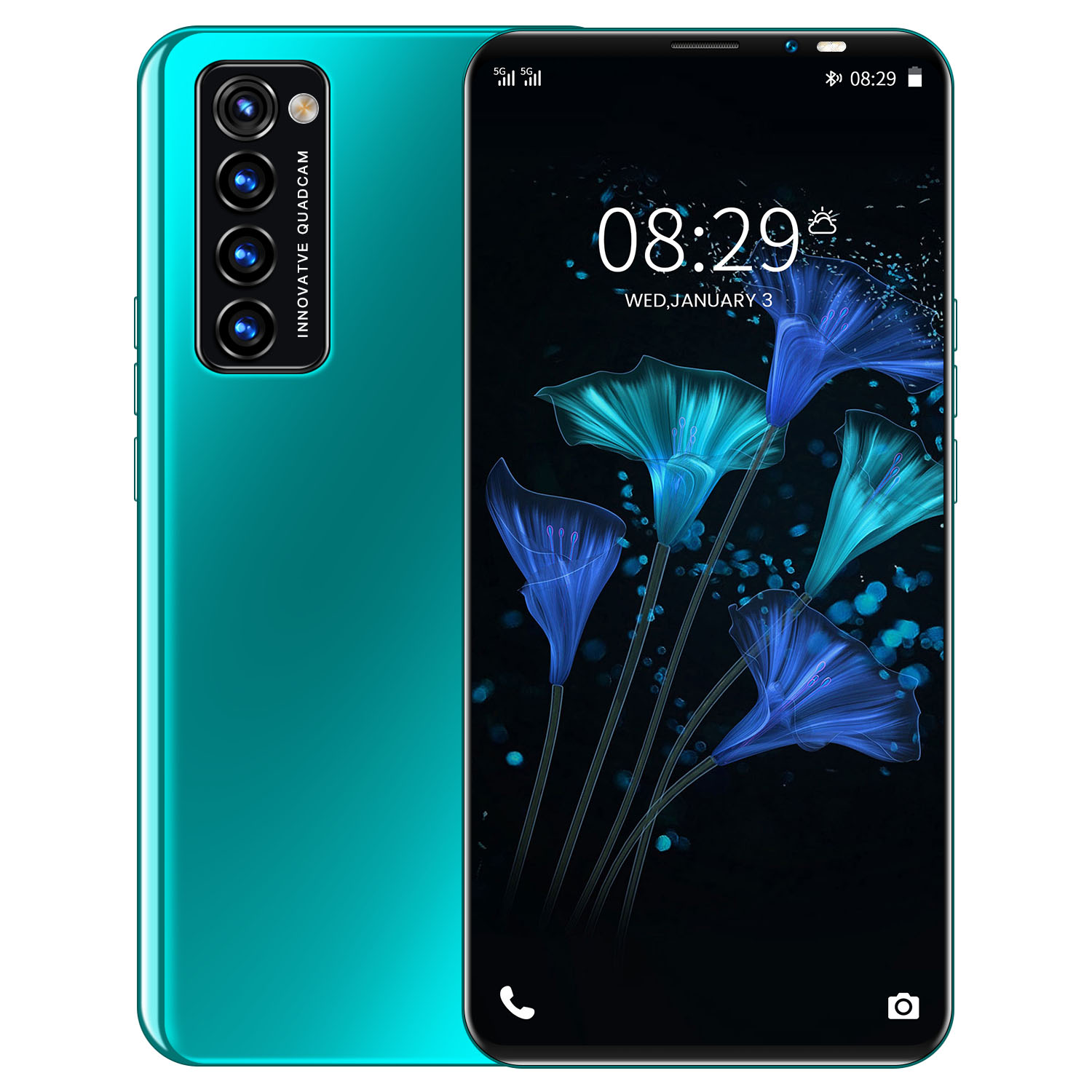 Смартфон Rino6 Pro Unlock, 5,8 дюйма, Face ID, 4G, 5G