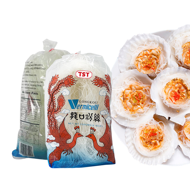 OEM Brand HALAL 100% Mung Bean Noodles Glass Longkou Vermicelli